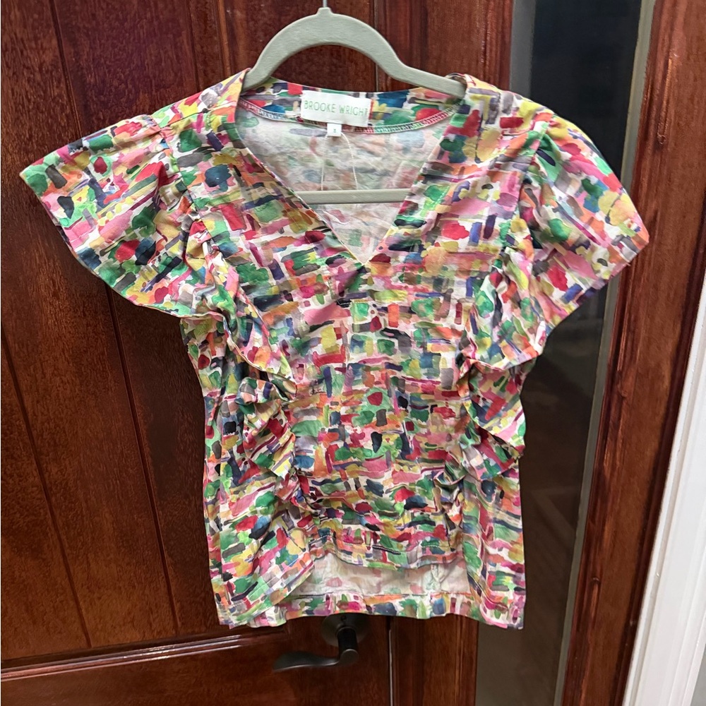 Brooke white top size medium